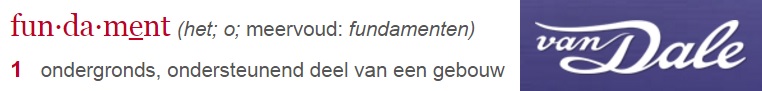 De definitie van fundament