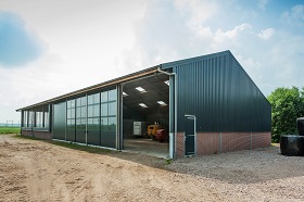 Nieuwbouw vleesveestal